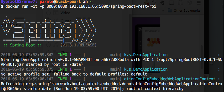 Spring Boot REST app in a Docker Container on the Raspberry Pi – Kev's ...