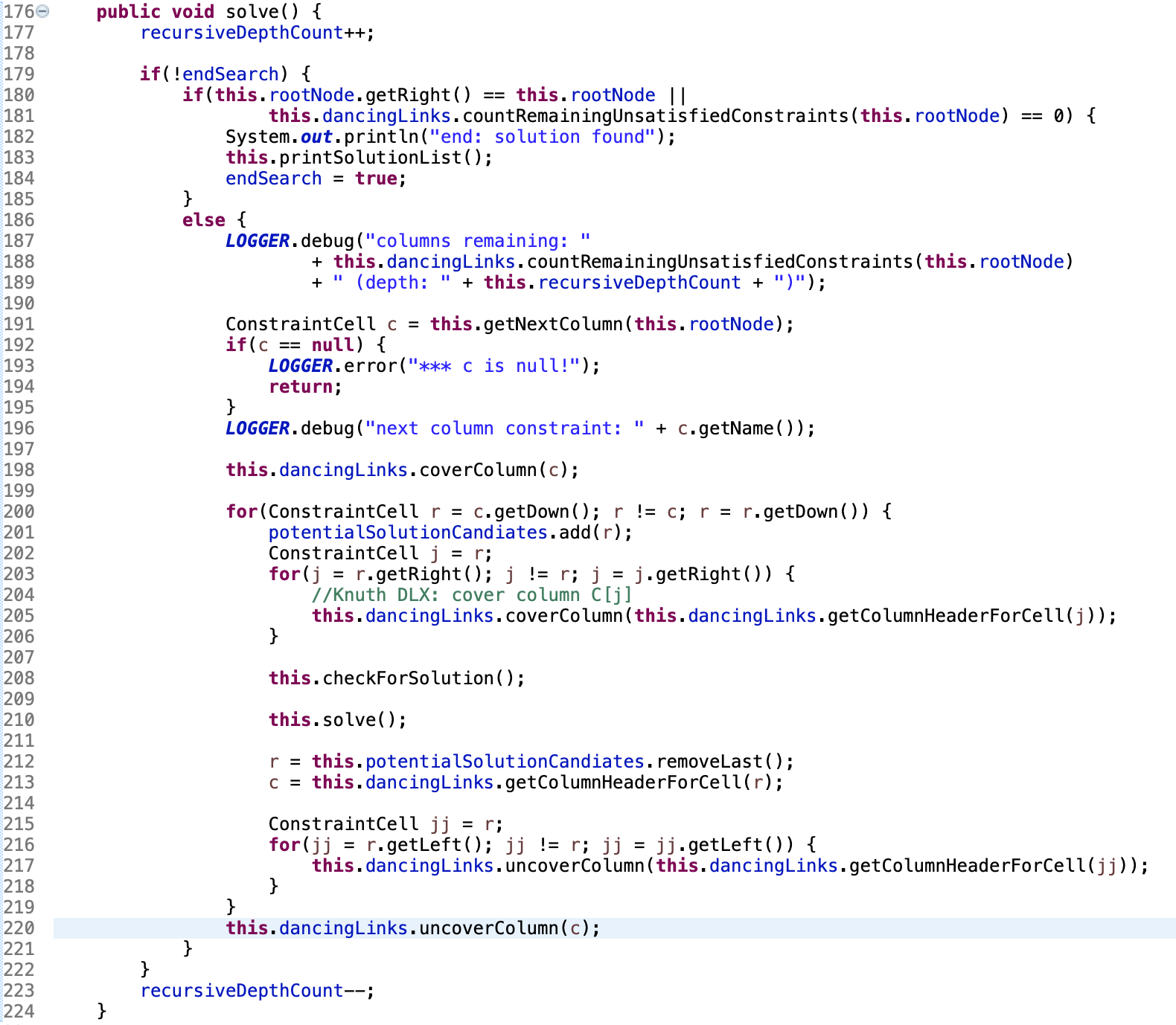 Revisiting Donald Knuth’s Algorithm X and Dancing Links to solve Sudoku ...